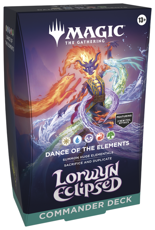 Magic: The Gathering - Lorwyn Eclipsed Commander Deck - Dance of the Elements - for just $60! 