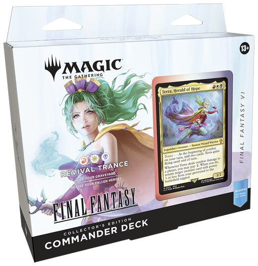 Magic: the Gathering - Final Fantasy Commander Collector's Edition Deck - Revival Trance - for just $180! 