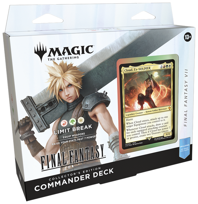 Magic: the Gathering - Final Fantasy Commander Collector's Edition Deck - Limit Break - for just $180! 