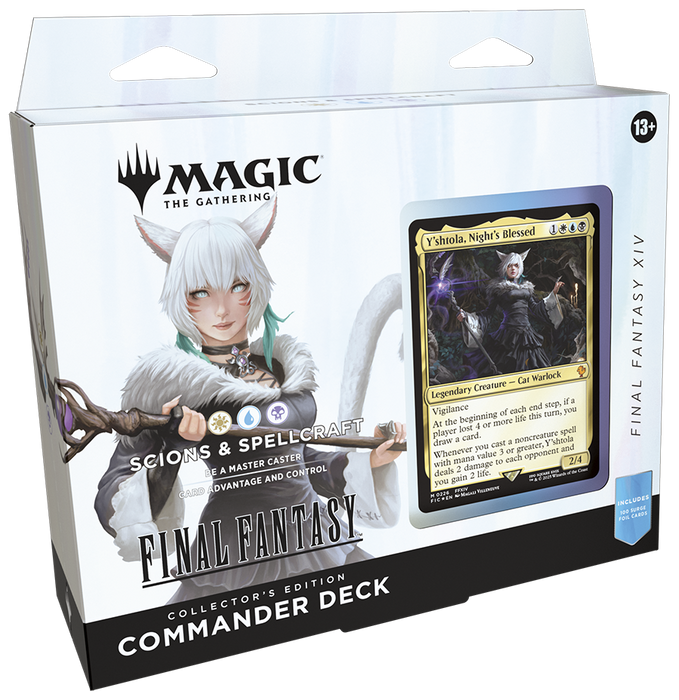 Magic: the Gathering - Final Fantasy Commander Collector's Edition Deck - Scions & Spellcraft - for just $180! 