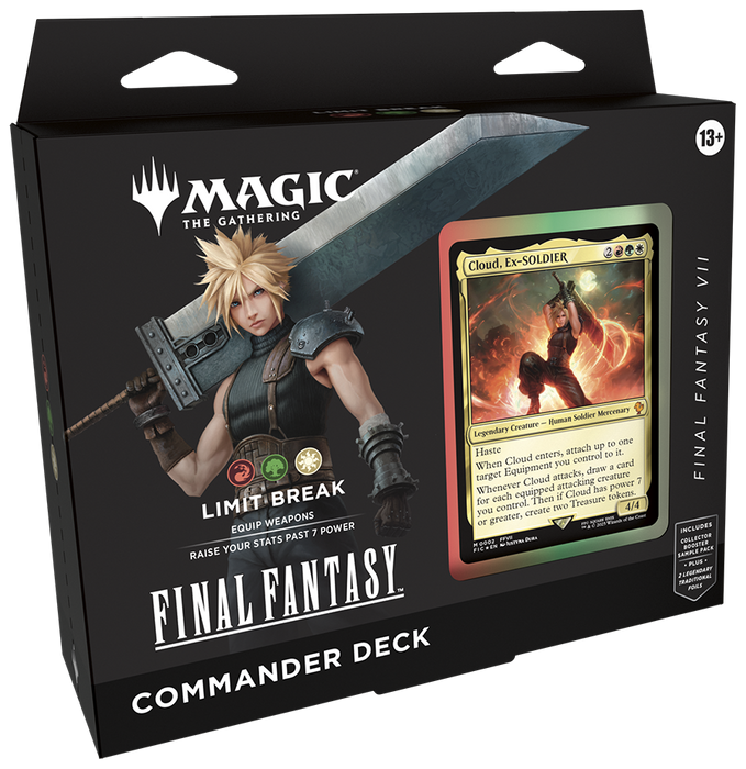 Magic: the Gathering - Final Fantasy Commander Deck - Limit Break - for just $80! 