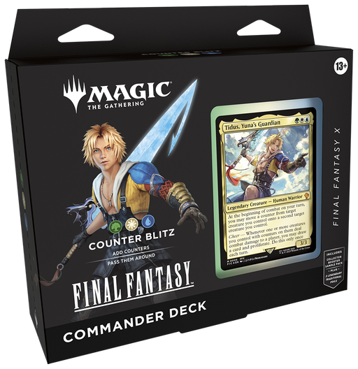 Magic: the Gathering - Final Fantasy Commander Deck - Counter Blitz - for just $60! 