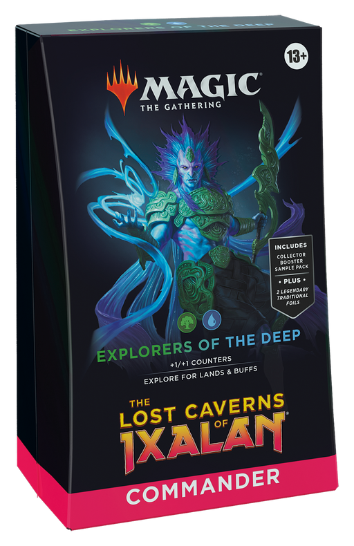 Magic: the Gathering - The Lost Caverns of Ixalan Commander Deck  - Explorers of the Deep - for just $55! 