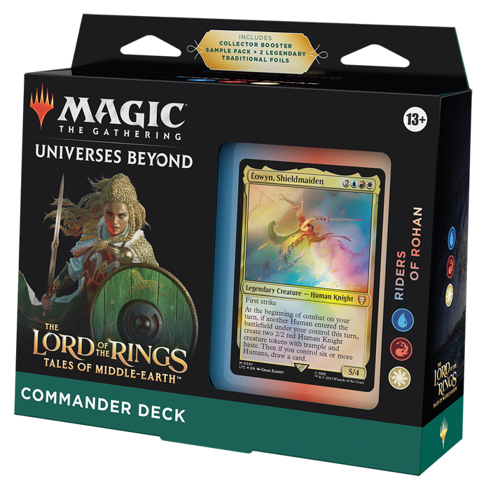 Magic: the Gathering - The Lord of the Rings -Tales of Middle-earth Commander Deck  - Riders of Rohan - for just $69.99! 