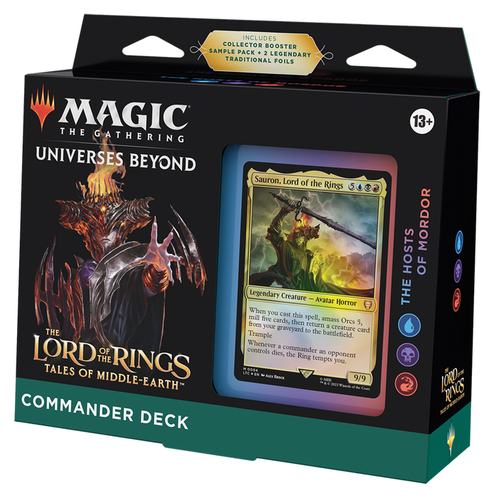 Magic: the Gathering - The Lord of the Rings -Tales of Middle-earth Commander Deck  - The Hosts of Mordor - for just $69.99! 