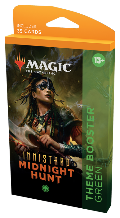 Magic: the Gathering - Midnight Hunt Theme Booster Pack - Green - for just $8! 