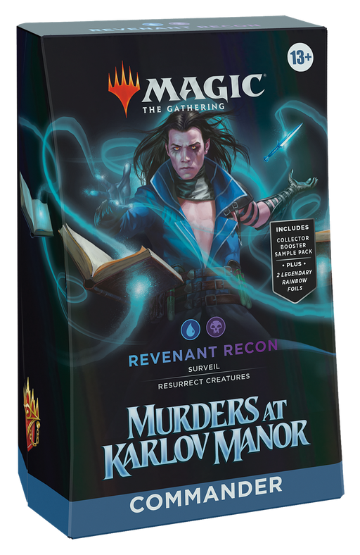 Magic: the Gathering - Murders at Karlov Manor Commander Deck  - Revenant Recon - for just $55! 