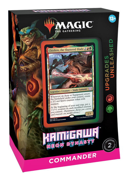 Magic: the Gathering - Kamigawa: Neon Dynasty Commander Deck - Upgraded Unleashed - for just $50! 
