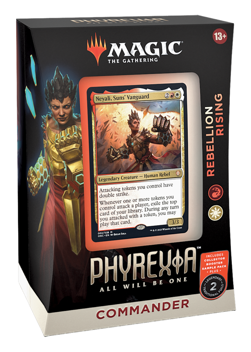Magic: The Gathering - Phyrexia: All Will Be One Commander Deck - Rebellion Rising - for just $51.99! 