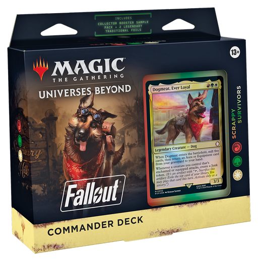 Magic: the Gathering - Fallout Commander Deck  - Scrappy Survivors - for just $60! 