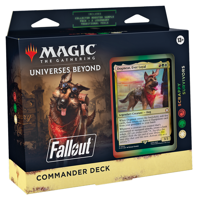 Magic: the Gathering - Fallout Commander Deck  - Scrappy Survivors - for just $60! 