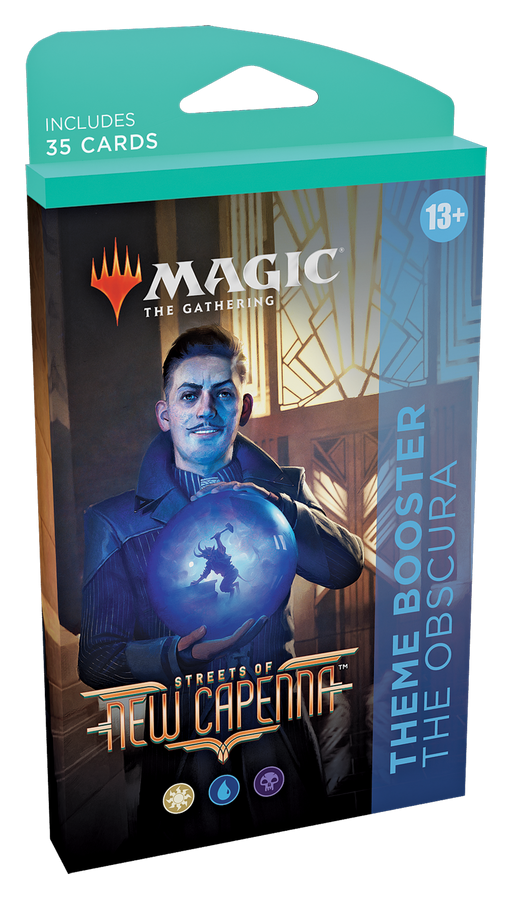 Magic: the Gathering - Streets of New Capenna Theme Booster - The Obscura (White-Blue-Black) - for just $8! 