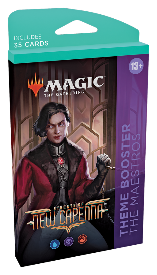 Magic: the Gathering - Streets of New Capenna Theme Booster - The Maestros (Blue-Black-Red) - for just $8! 