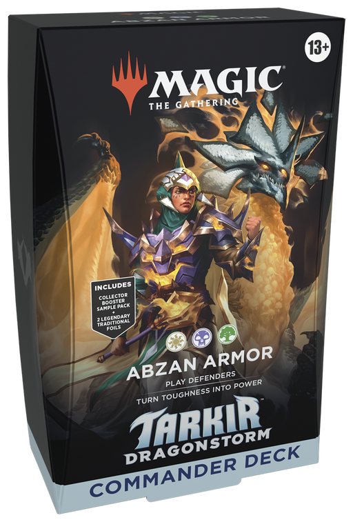 Magic: The Gathering - Tarkir Dragonstorm Commander Deck - Abzan Armor - for just $49.99! 