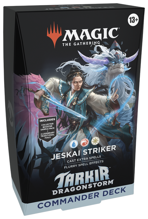 Magic: The Gathering - Tarkir Dragonstorm Commander Deck - Jeskai Striker - for just $49.99! 