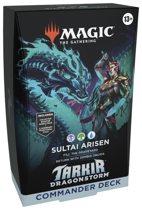 Magic: The Gathering - Tarkir Dragonstorm Commander Deck - Sultai Arisen - for just $69.99! 