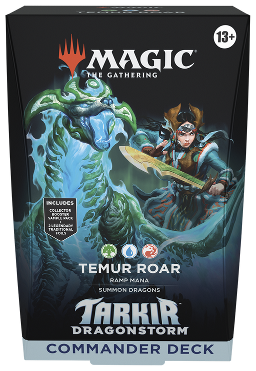 Magic: The Gathering - Tarkir Dragonstorm Commander Deck - Temur Roar - for just $59.99! 