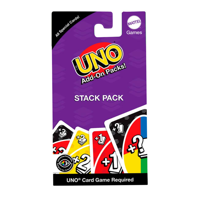 UNO: Add-On Packs! - Stack Pack - for just $2.99! 