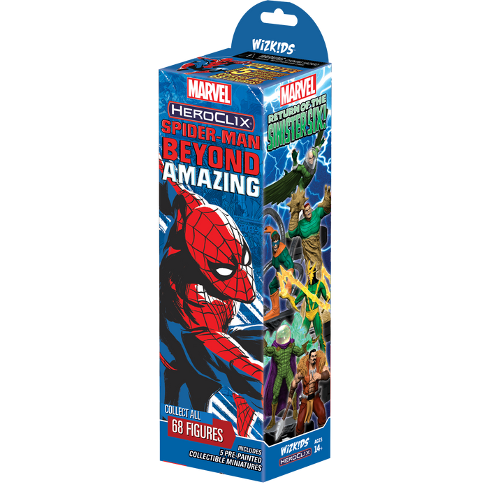 HeroClix: Marvel - Spider-Man Beyond Amazing - Booster - Premium Miniatures - Just $16.99! Shop now at Retro Gaming of Denver
