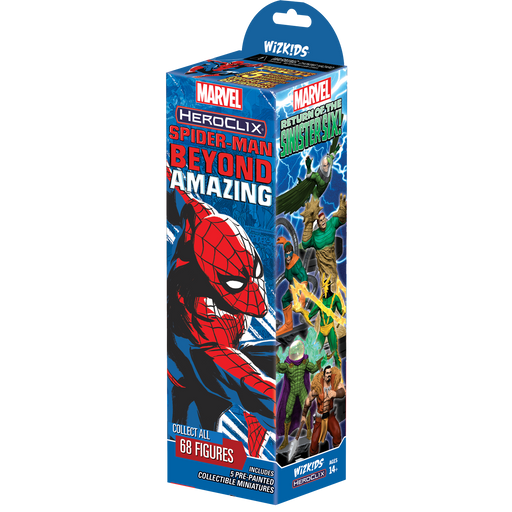 HeroClix: Marvel - Spider-Man Beyond Amazing - Booster - for just $16.99! 