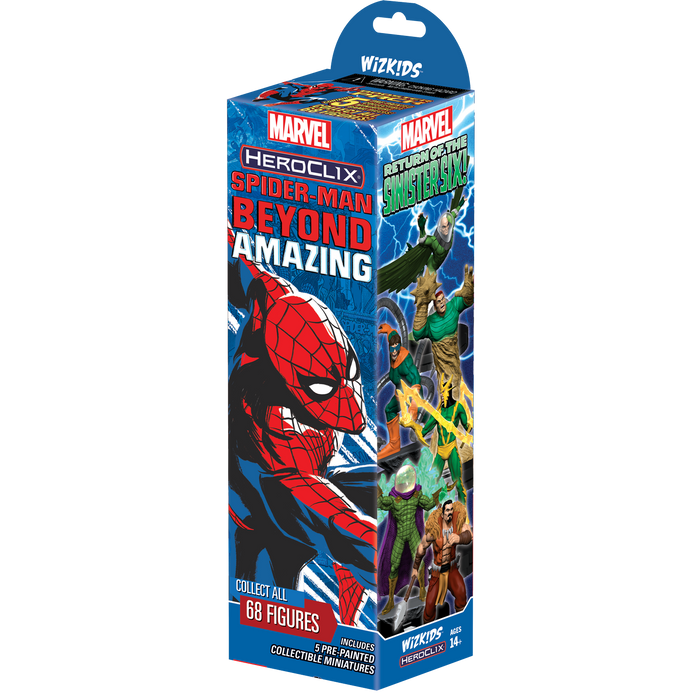 HeroClix: Marvel - Spider-Man Beyond Amazing - Booster - for just $16.99! 