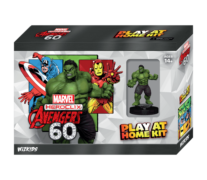 HeroClix: Avengers 60th Anniversary Play at Home Kit - Hulk - for just $19.99! 