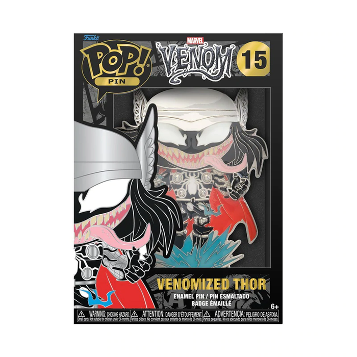 Funko POP! Pins: Marvel Venom - Venom Thor #15 - for just $14.99! 