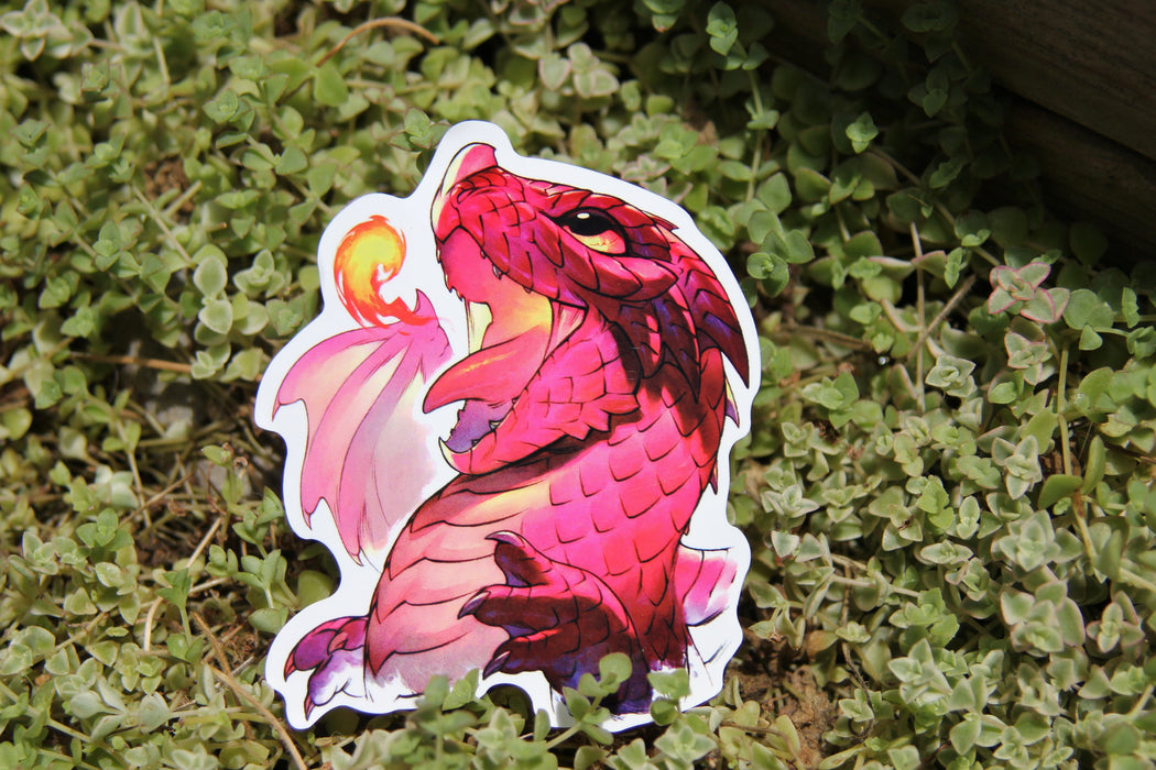 Metal Weave Games: Red Wyrmling Sticker - for just $3! 