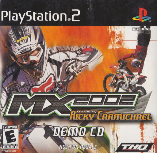 MX 2002 Featuring Ricky Carmichael [Demo Disc] (Playstation 2) - for just $0! 