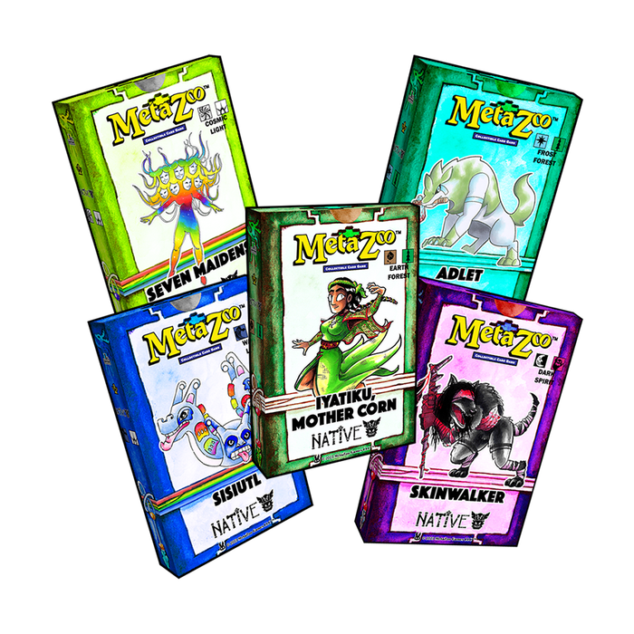 MetaZoo: Native 1st Edition Set of 5 Theme Decks - Just $49.95! Shop now at Retro Gaming of Denver