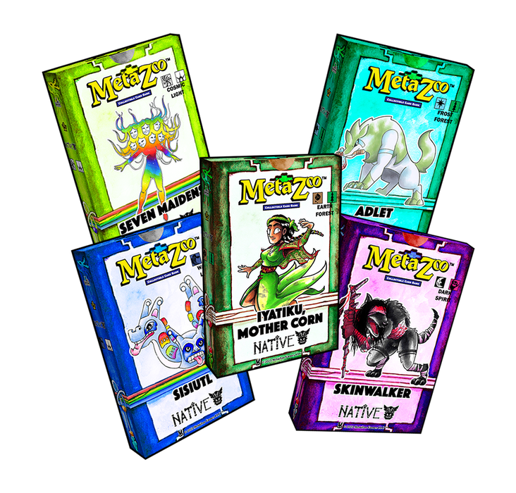 MetaZoo: Native 1st Edition Set of 5 Theme Decks - for just $49.95! 