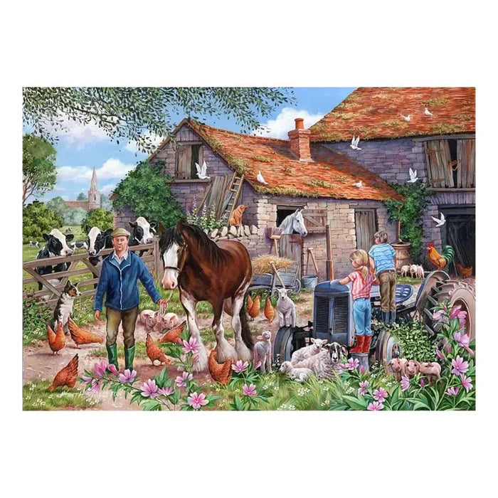 MacDonalds Farm 500 Big Piece Jigsaw Puzzle HOP - for just $24.99! 