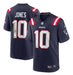 Mac Jones New England Patriots Autographed Navy Blue Nike Game Jersey - for just $599.99! 