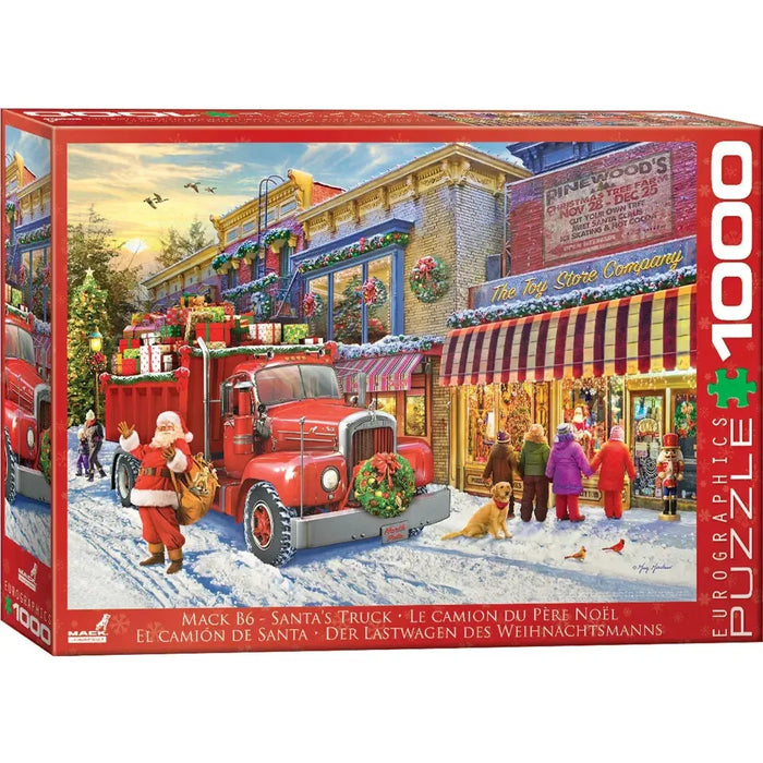 Mack B6 Santa's Truck 1000 Piece Jigsaw Puzzle Eurographics - for just $21.99! 