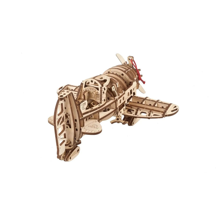 Mad Hornet Airplane 3D Wood Model Kit UGEARS - for just $64.99! 