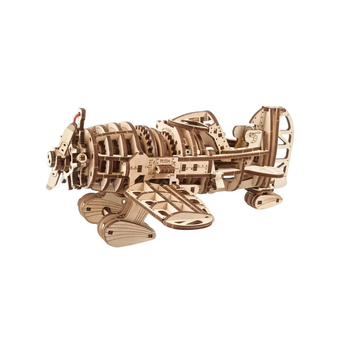 Mad Hornet Airplane 3D Wood Model Kit UGEARS - for just $64.99! 