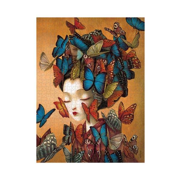 Madame Butterfly 1000 Piece Jigsaw Puzzle Paperblanks - for just $25.99! 