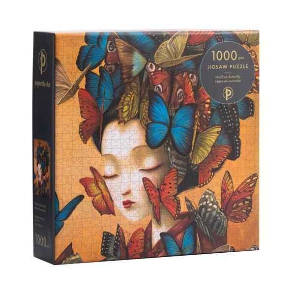 Madame Butterfly 1000 Piece Jigsaw Puzzle Paperblanks - for just $25.99! 
