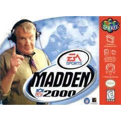 Front cover view of Madden 2000 - Nintendo 64