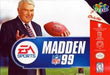 Madden 99 - Nintendo 64 - for just $19.99! 