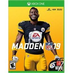 Front cover view of Madden NFL 19 - Xbox One