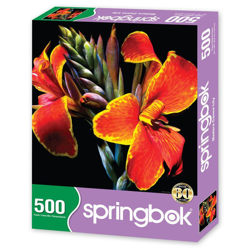 Madera Canna Lily 500 Piece Jigsaw Puzzle Springbok - for just $17.99! 