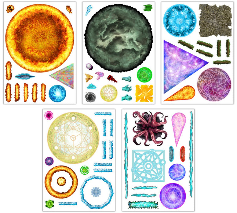 Battle Mats: Add On Scenery - Magic Effects - for just $12.99! 