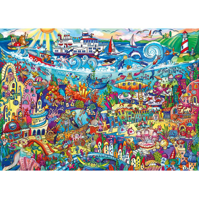 Magic Sea 1000 Piece Jigsaw Puzzle Heye - for just $29.99! 