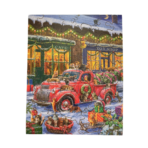 Magic Time 40 Piece Mini Wooden Jigsaw Puzzle Geek Toys - for just $14.99! 