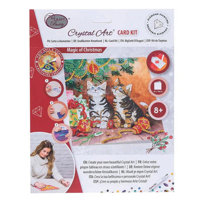 Magic of Christmas Crystal Art Card Kit Craft Buddy - for just $7.99! 