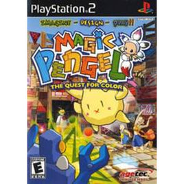 Front cover view of Magic Pengel The Quest For Color - PlayStation 2