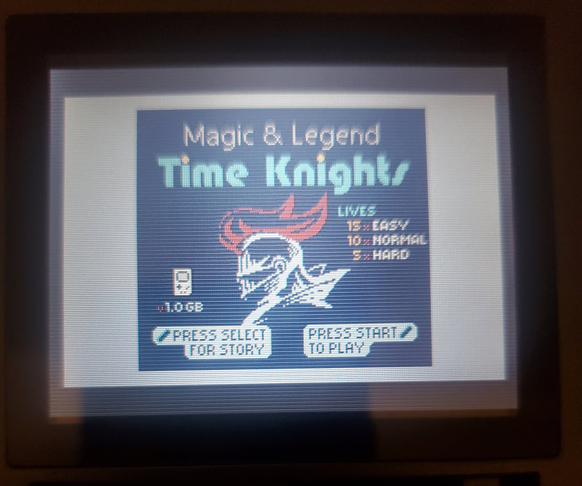 Magic & Legend Time Knights GBA Video Game Boy Advance Nintendo - for just $10.50! 