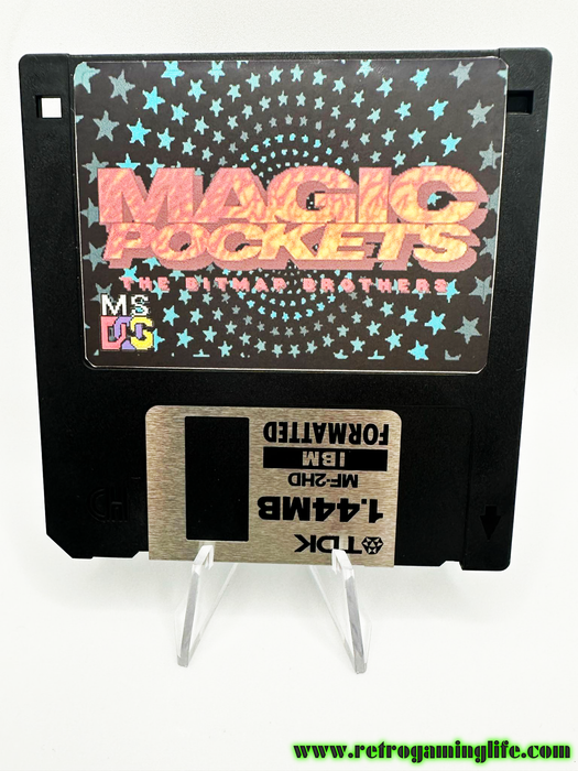 Magic Pockets Repro Floppy PC Game - for just $9.99! 