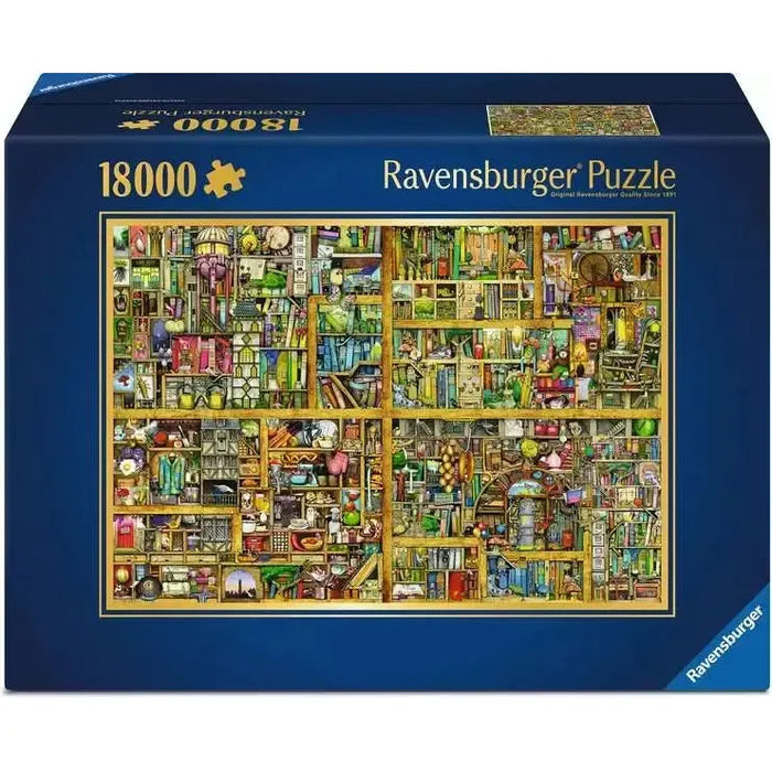 Magical Bookcase 18000 Piece Jigsaw Puzzle Ravensburger - for just $199.99! 